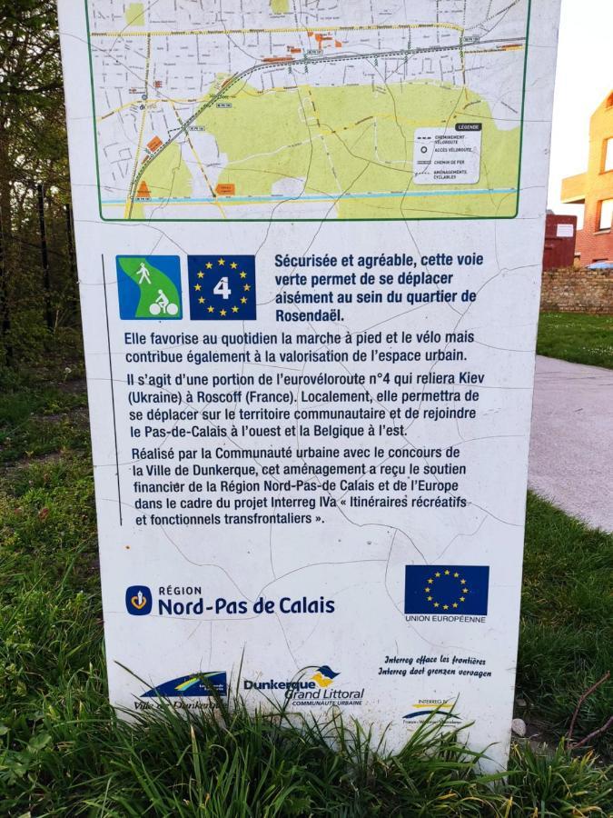 Apartament Nid Douillet Au Coeur De Rosendael,Tres Bien Situe Dunkierka Zewnętrze zdjęcie